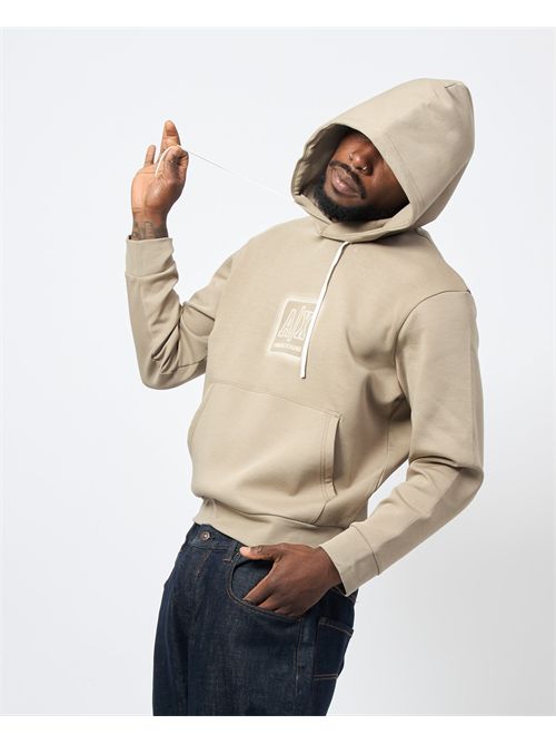 AX Men's Hoodie with Logo ARMANI EXCHANGE | XM000482-AF10818U6167